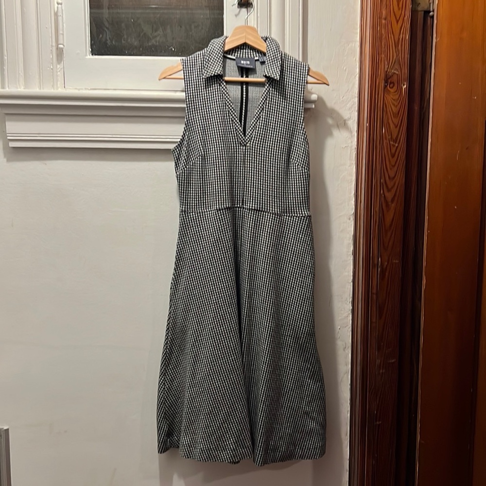 Sleeveless gingham Maeve dress